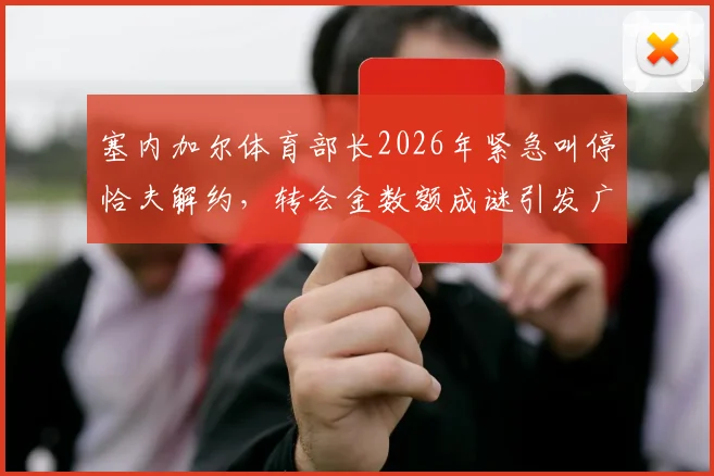 塞内加尔体育部长2026年紧急叫停恰夫解约,转会金数额成谜引发广泛关注